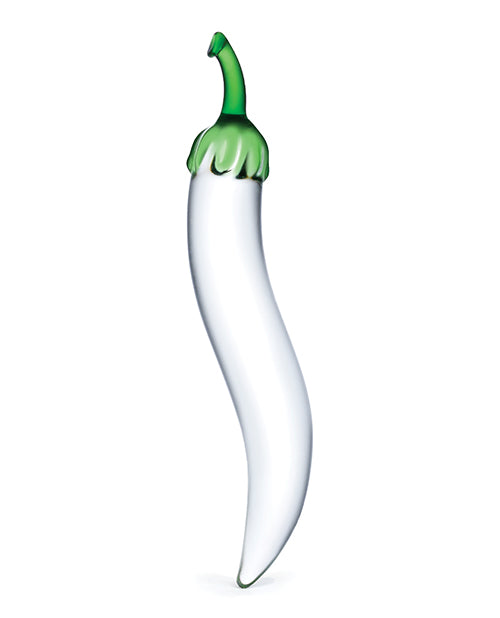 Glas Glas 8.25" Glass Naturals Chili Pepper Dildo