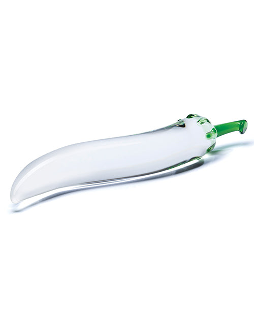Glas Glas 8.25" Glass Naturals Chili Pepper Dildo - Image 2