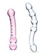 Glas Glas 2-piece Double Pleasure Glass Dildo Set