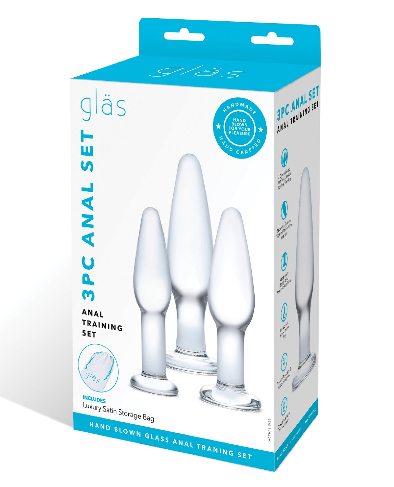 Glas Glas 3-piece Glass Anal Training Kit - Image 2