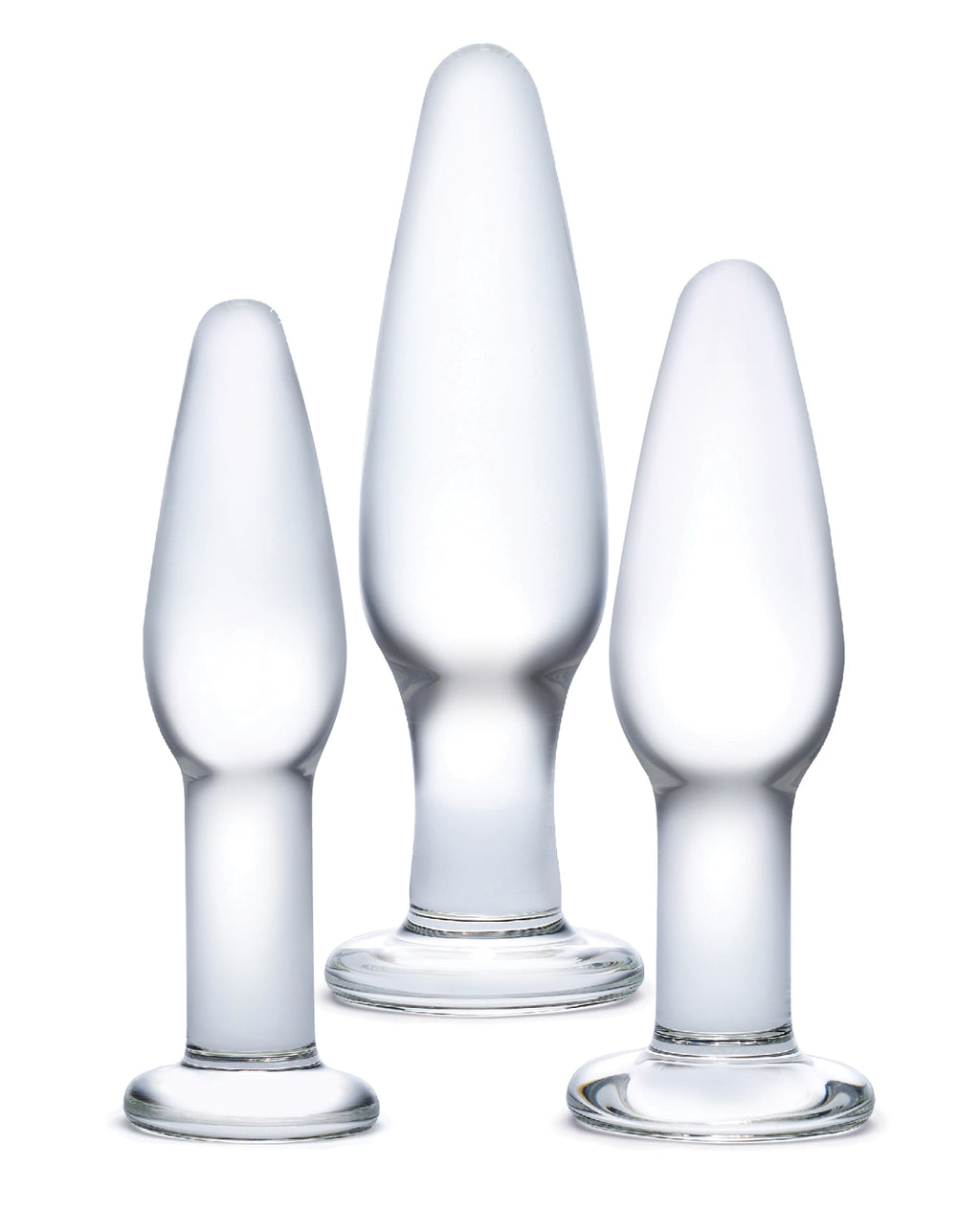 Glas Glas 3-piece Glass Anal Training Kit