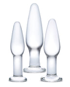 Glas Glas 3-piece Glass Anal Training Kit