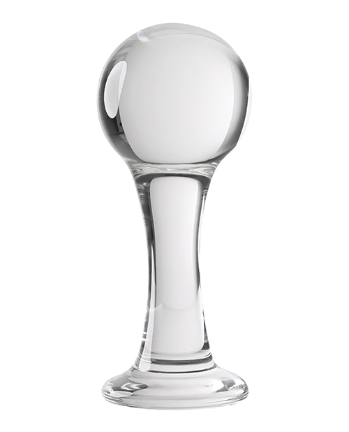 Gender X Gender X The Baller Glass Plug - Clear
