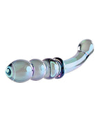Gender X Gender X Lustrous Galaxy Wand Dual-Ended Glass Massager - Green - Image 3