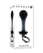 Gender X Gender X Blow Pop Glass Anal Plug - Black - Image 5