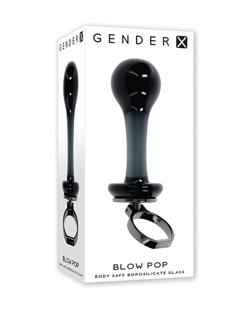 Gender X Gender X Blow Pop Glass Anal Plug - Black - Image 5