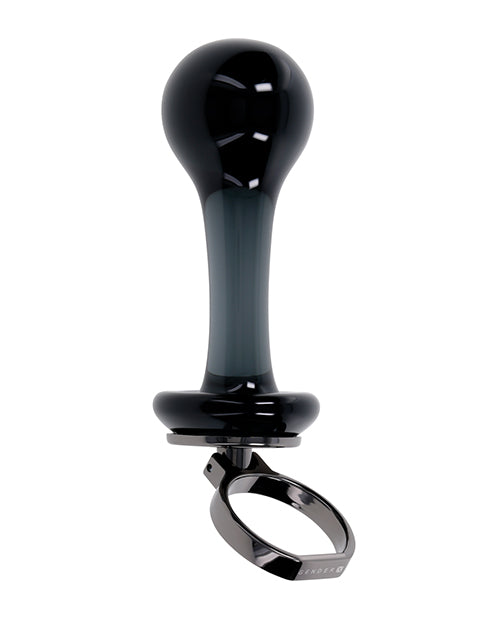 Gender X Gender X Blow Pop Glass Anal Plug - Black