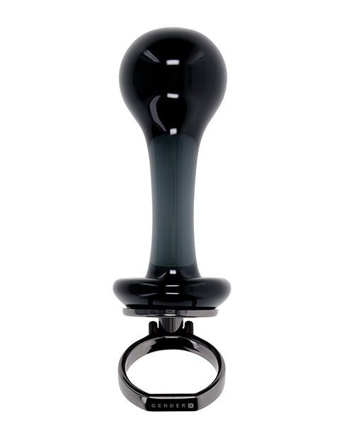 Gender X Gender X Blow Pop Glass Anal Plug - Black - Image 2