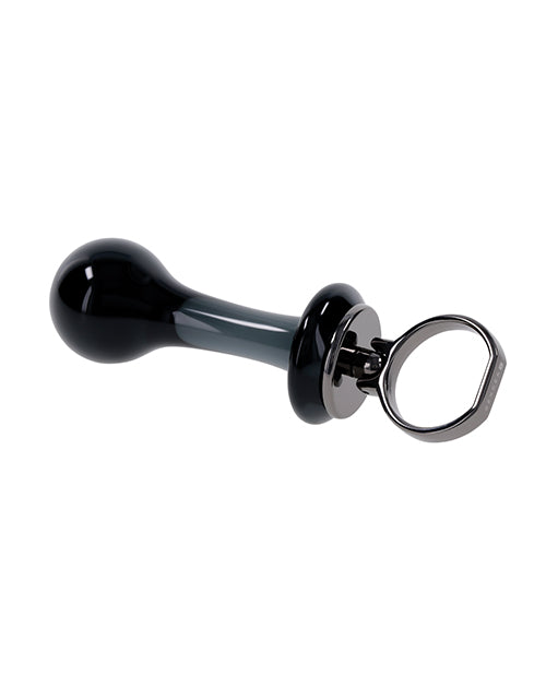 Gender X Gender X Blow Pop Glass Anal Plug - Black - Image 4