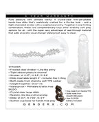 Gender X Gender X Clearly Combo Dildo & Stroker Set - Clear - Image 2