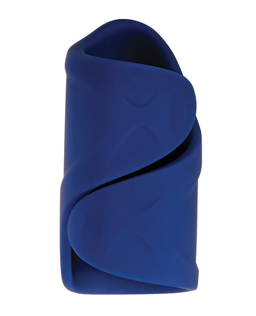Gender X Gender X In's & Out's Silicone Dildo & Vibrating Stroker Set - Blue - Image 3