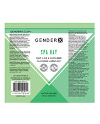 Gender X Gender X Flavored Lubricant - 4 oz - Spa Day - Image 3