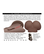 Gender X Gender X A Handful Sculpted Stroker - Hazelnut Brown Nude - Image 2