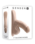 Gender X Gender X 4" Silicone Packer - Ivory - Image 4