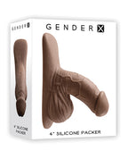 Gender X Gender X 4" Silicone Packer - Dark - Image 5