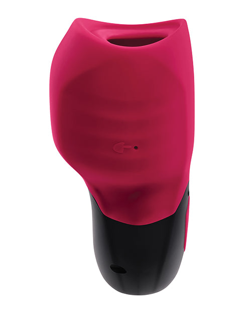 Gender X Gender X Body Kisses Vibrating Suction Massager - Red/Black - Image 2