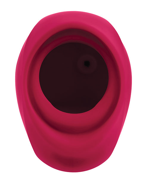Gender X Gender X Body Kisses Vibrating Suction Massager - Red/Black - Image 3