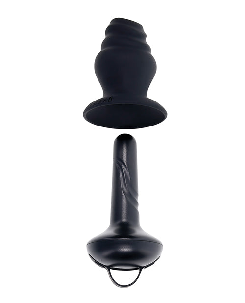 Gender X Gender X Echo Vibrating Shaft with Removable Silicone Sleeve - Black - Image 3