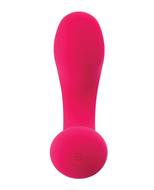 Gender X Gender X All About the Bass Curved Stimulator with Remote Control - Pink - Image 4