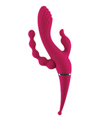 Gender X Gender X Four by Four Vibrator - Burgundy