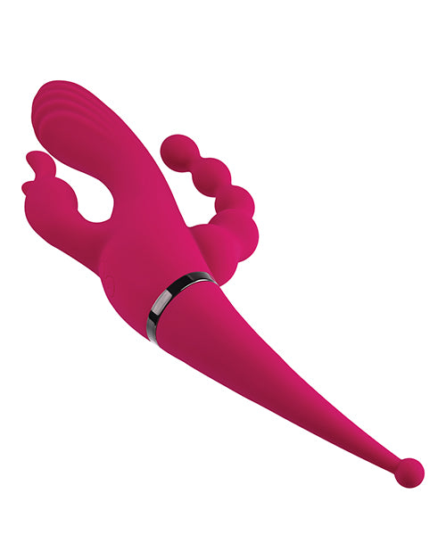 Gender X Gender X Four by Four Vibrator - Burgundy - Image 3