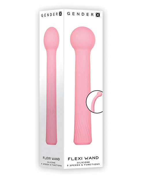 Gender X Gender X Flexi Wand Ball-Tip Vibrator - Pink - Image 4