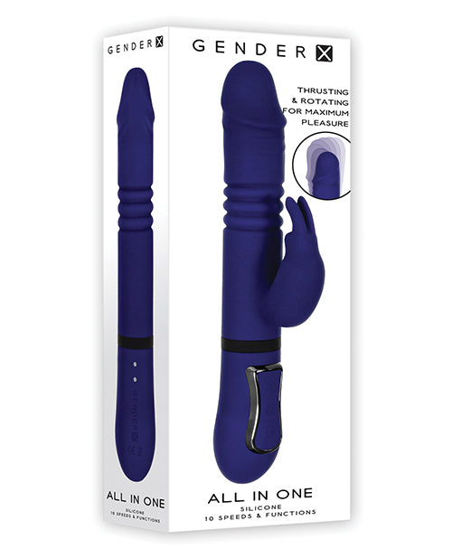 Gender X Gender X All in One Thrusting Rabbit - Purple - Image 4