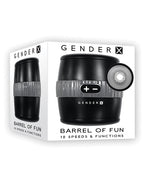 Gender X Gender X Barrel of Fun Dual-End Vibrating Stroker