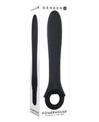 Gender X Gender X Powerhouse Ring-Handled Vibrator - Black