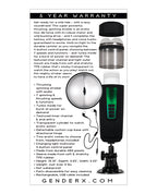 Gender X Gender X Message In a Bottle Thrusting Spinning Stroker - Black - Image 5