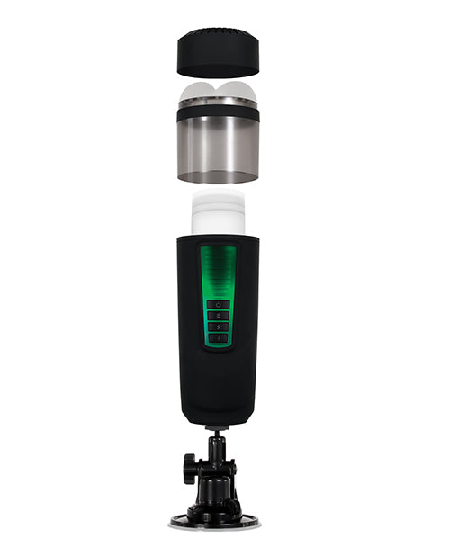 Gender X Gender X Message In a Bottle Thrusting Spinning Stroker - Black
