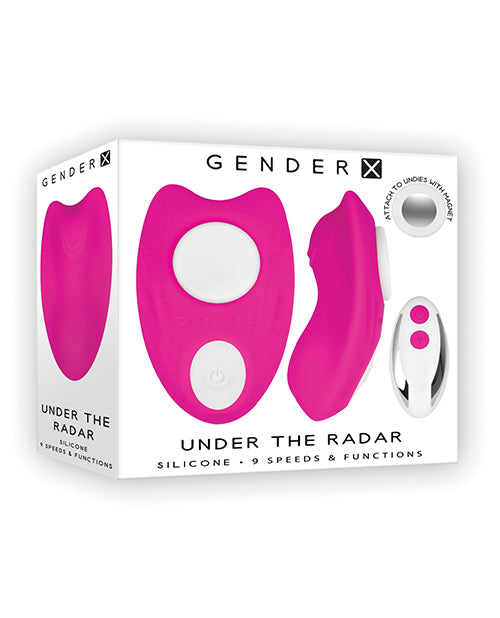 Gender X Gender X Under the Radar Remote-Control Vibrator - Pink - Image 4