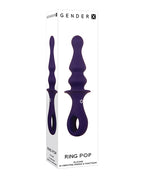 Gender X Gender X Ring Pop Ring-Handled Vibrating Plug - Purple - Image 4