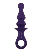 Gender X Gender X Ring Pop Ring-Handled Vibrating Plug - Purple