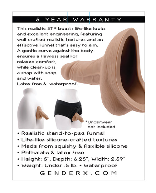 Gender X Gender X Silicone Stand To Pee - Medium - Image 5