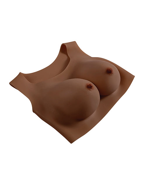 Gender X Gender X Realistic Undergarments Plate D-Cup - Dark