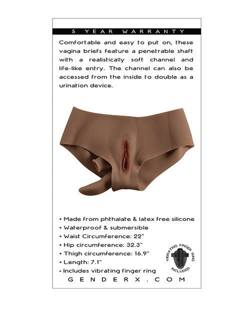 Gender X Gender X Vagina Briefs Undergarments - Dark - Image 6