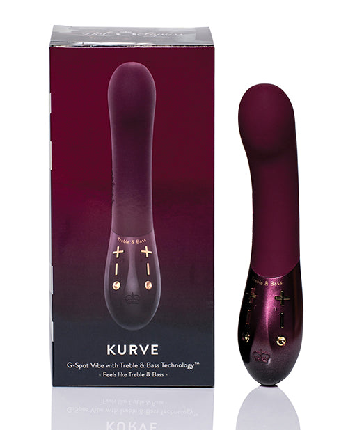 Hot Octopuss Hot Octopuss Kurve Dual-Motor G-Spot Vibrator - Plum - Image 4