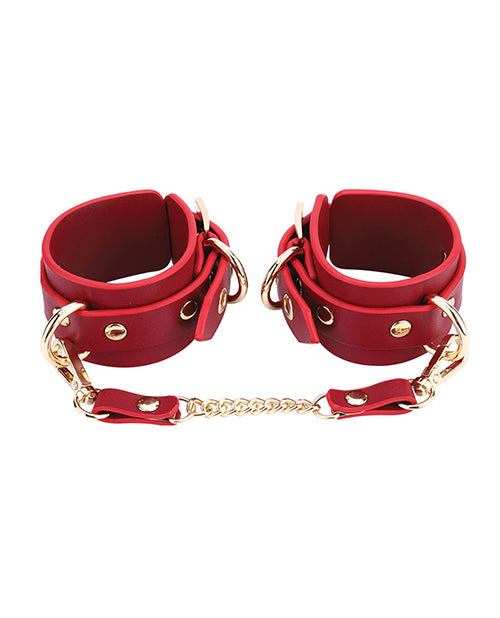 Honey Play Box Honey Play Box Federico Leather Restraint Kit - Red - Image 2