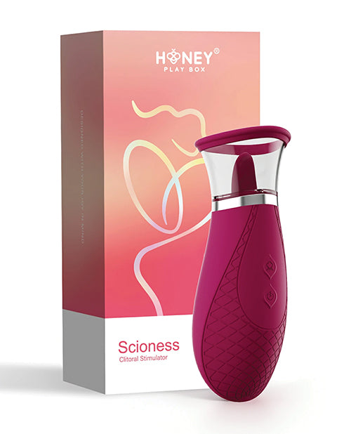 Honey Play Box Honey Play Box Scioness Sucking and Licking Clitoral Stimulator - Pink - Image 5