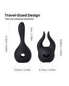 Honey Play Box Honey Play Box Horns Pomi Wand Attachments Bundle - Black - Image 4