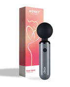 Honey Play Box Honey Play Box Pomi Wand Clit Tease Vibrating Wand - Grey - Image 2