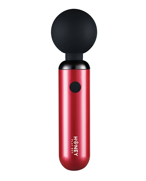 Honey Play Box Honey Play Box Pomi Wand Clit Tease Vibrating Wand - Deep Rose