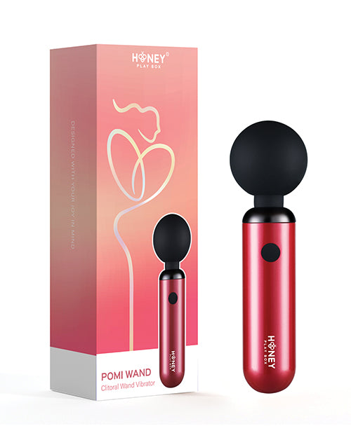Honey Play Box Honey Play Box Pomi Wand Clit Tease Vibrating Wand - Deep Rose - Image 2