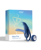 Honey Play Box Honey Play Box Blue Fox Vibrating Girth Enhancer Penis Sleeve - Blue - Image 2