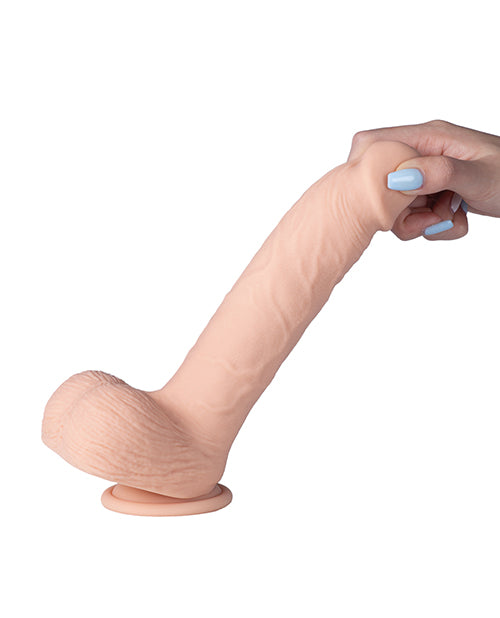 Honey Play Box Honey Play Box Kenzo App-Controlled Realistic 9.5" Thrusting Dildo Vibrator - Ivory - Image 3