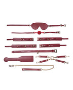 Honey Play Box Honey Play Box Red Passion 8-Piece Bondage Kit - Red