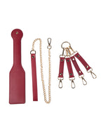 Honey Play Box Honey Play Box Red Passion 8-Piece Bondage Kit - Red - Image 5