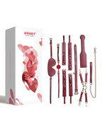 Honey Play Box Honey Play Box Red Passion 8-Piece Bondage Kit - Red - Image 8