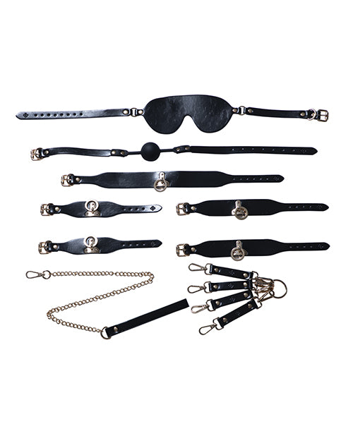 Honey Play Box Honey Play Box BDSM Kit - 5 Piece Bondage Set - Black
